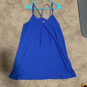 Blue dress